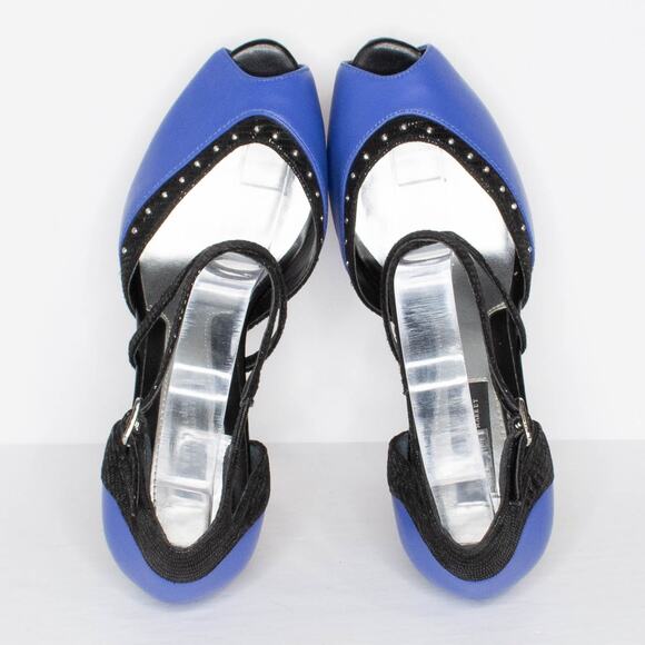 White House Black Market Adri Heels Y2K Coquette Rockstar Edgy Glam Party 6.5 - Picture 5 of 6